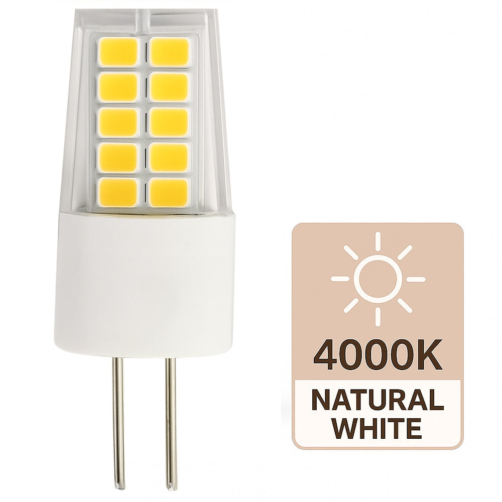 Lampadina LED 20 LED 3W G4 12V – Attacco G4, luce fredda / calda / naturale - ambraled