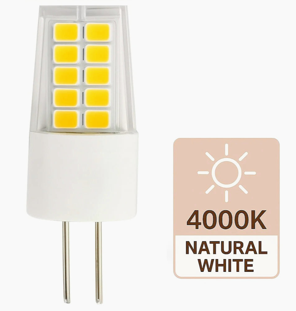 Lampadina LED 20 LED 3W G4 12V – Attacco G4, luce fredda / calda / naturale - ambraled