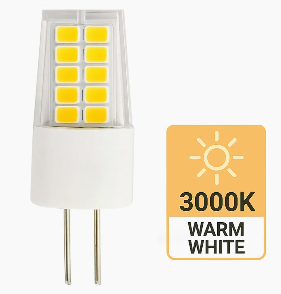 Lampadina LED 20 LED 3W G4 12V – Attacco G4, luce fredda / calda / naturale - ambraled