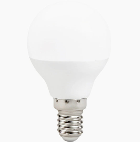 Lampadina LED a sfera E14 8W – Luce fredda / calda / naturale - ambraled