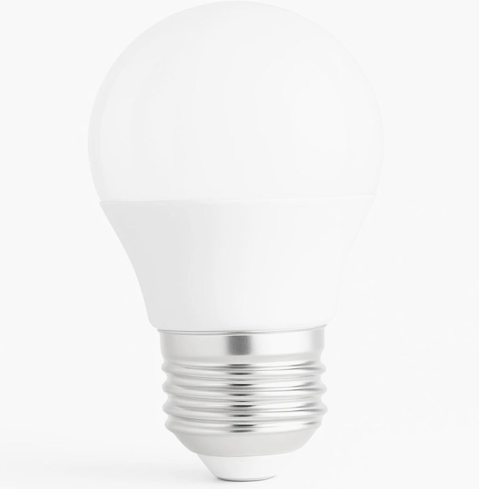 Lampadina LED a sfera E27 6W – Luce fredda / calda / naturale - ambraled