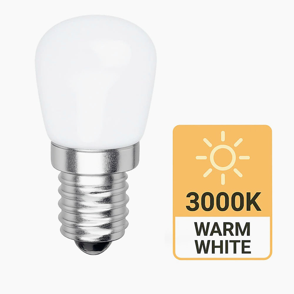 Lampadina LED E14 2W – Per frigorifero e cappa aspirante - ambraled