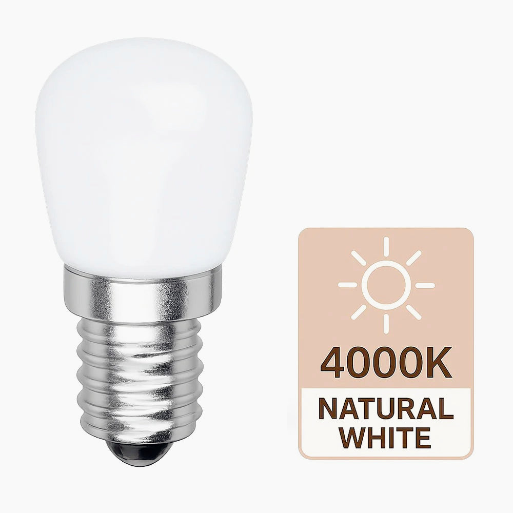 Lampadina LED E14 2W – Per frigorifero e cappa aspirante - ambraled