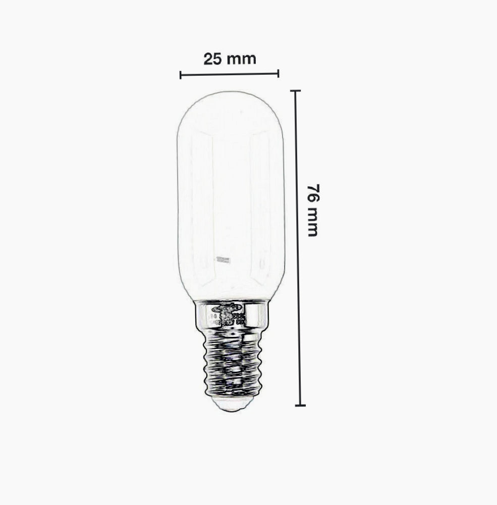 Lampadina LED E14 3.5W – Luce bianca naturale / calda, 300 lumen - ambraled