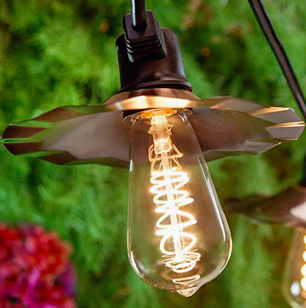 Lampadina LED a filamento ambrata ST64 E27 4W – Luce calda 2500K - ambraled