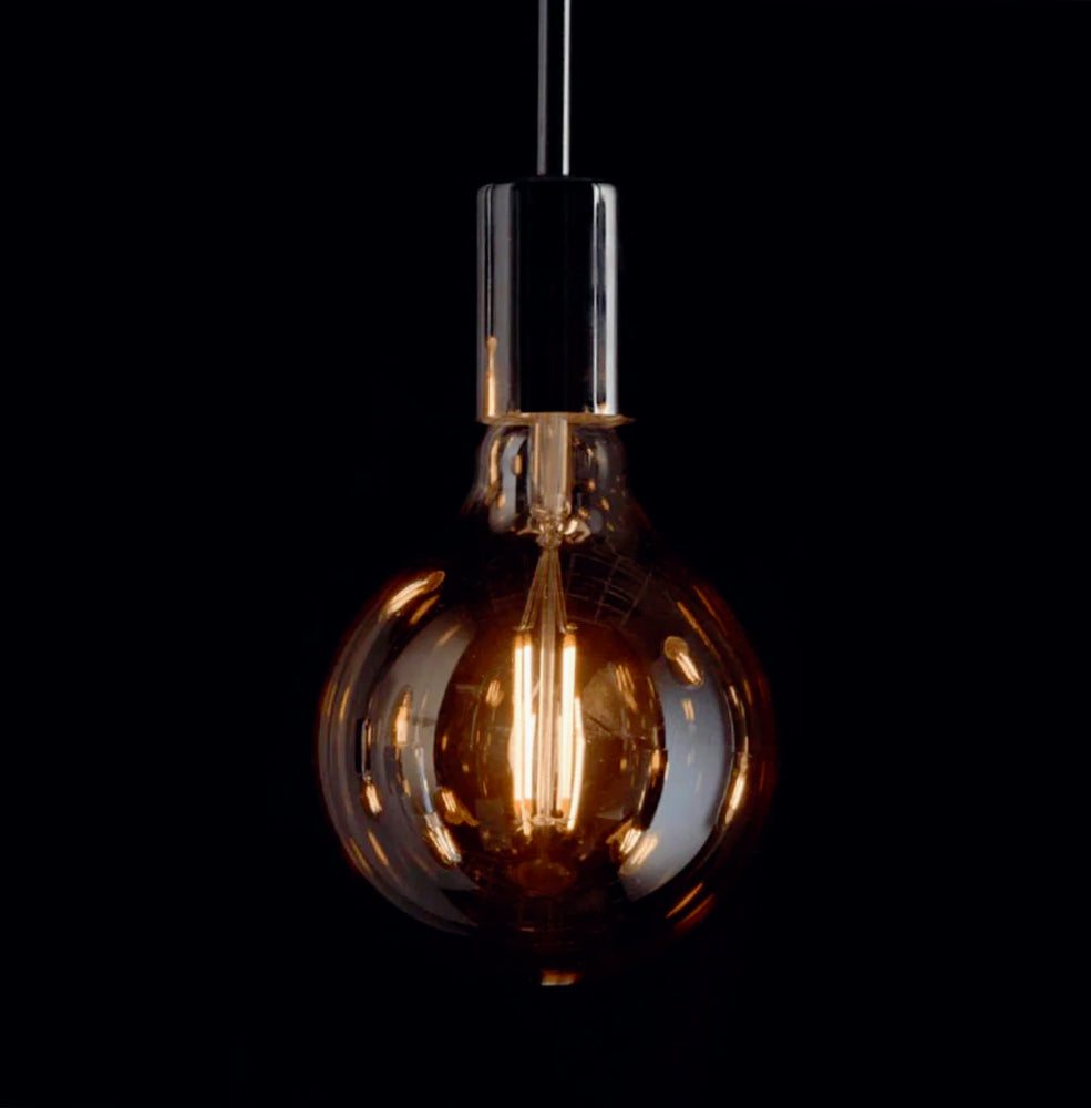 Lampadina LED filamento vintage 12W E27 – Globo ambrato 2600K - ambraled