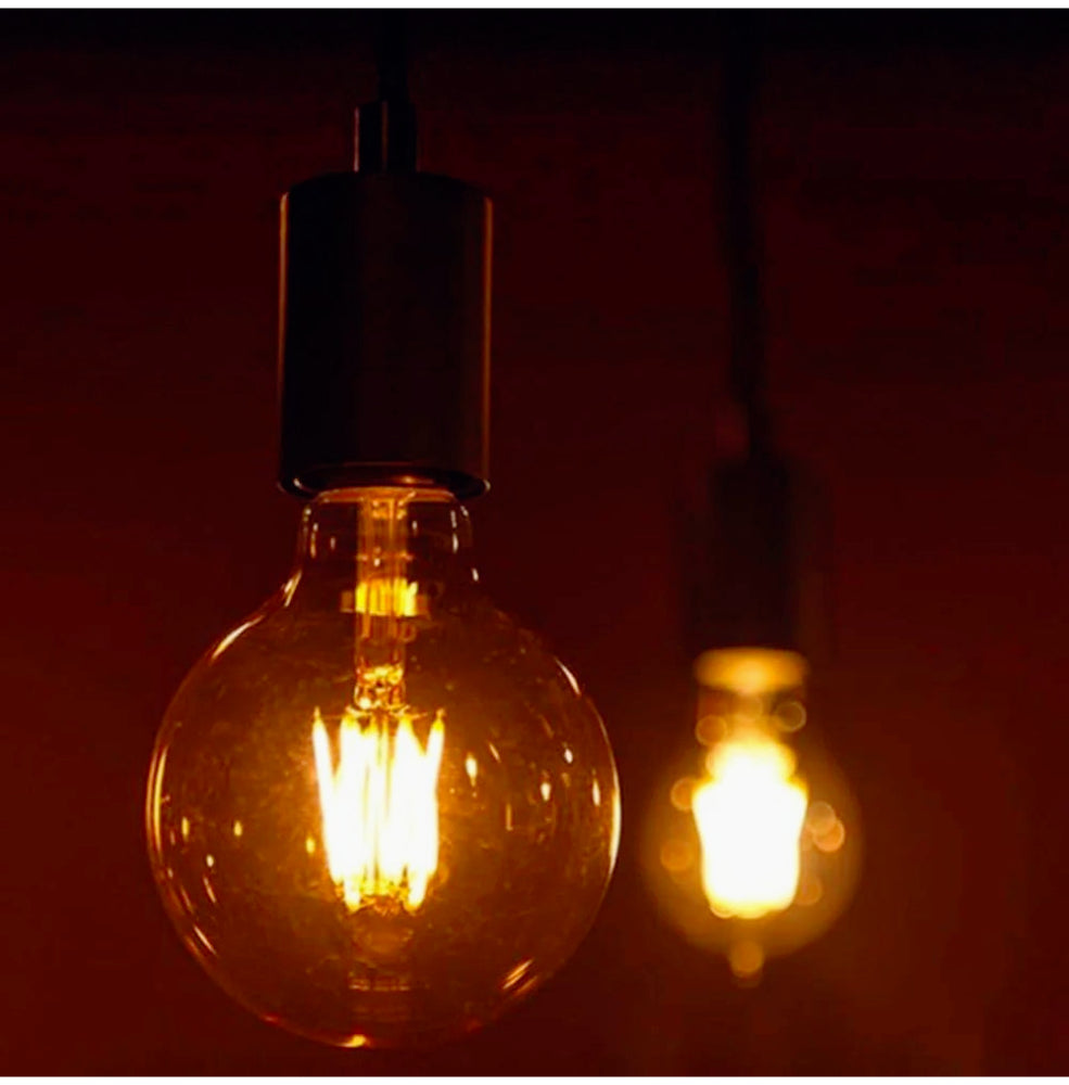 Lampadina LED filamento vintage 12W E27 – Globo ambrato 2600K - ambraled