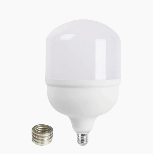 Lampadina LED 2in1 E27 con adattatore E40 – 90W, luce fredda 6500K - ambraled