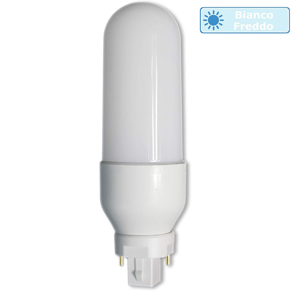 Lampadina LED G24 11W 2 pin – 3000K/4000K/6500K (fredda, calda, naturale) - ambraled