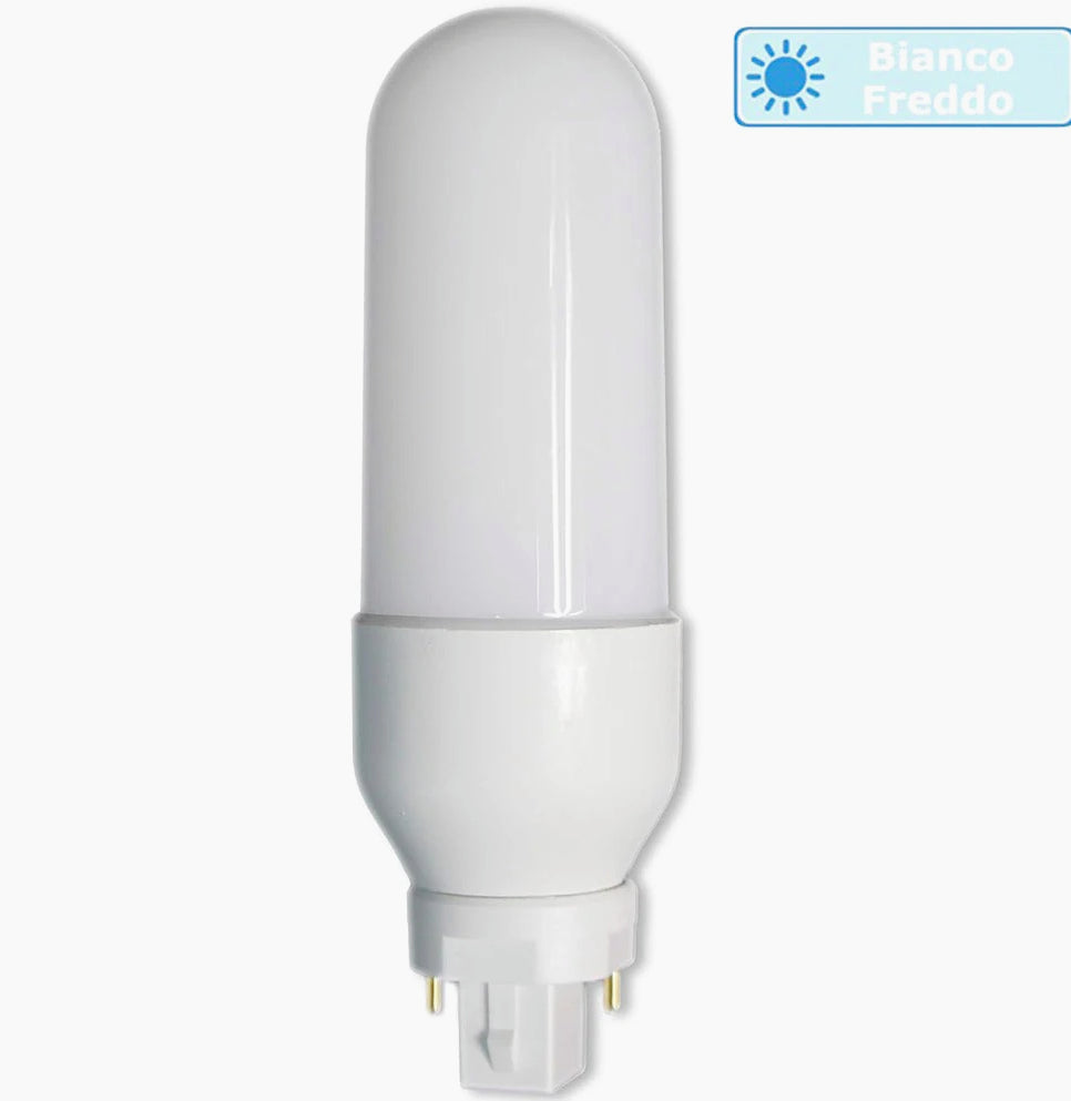 Lampadina LED G24 11W 2 pin – 3000K/4000K/6500K (fredda, calda, naturale) - ambraled