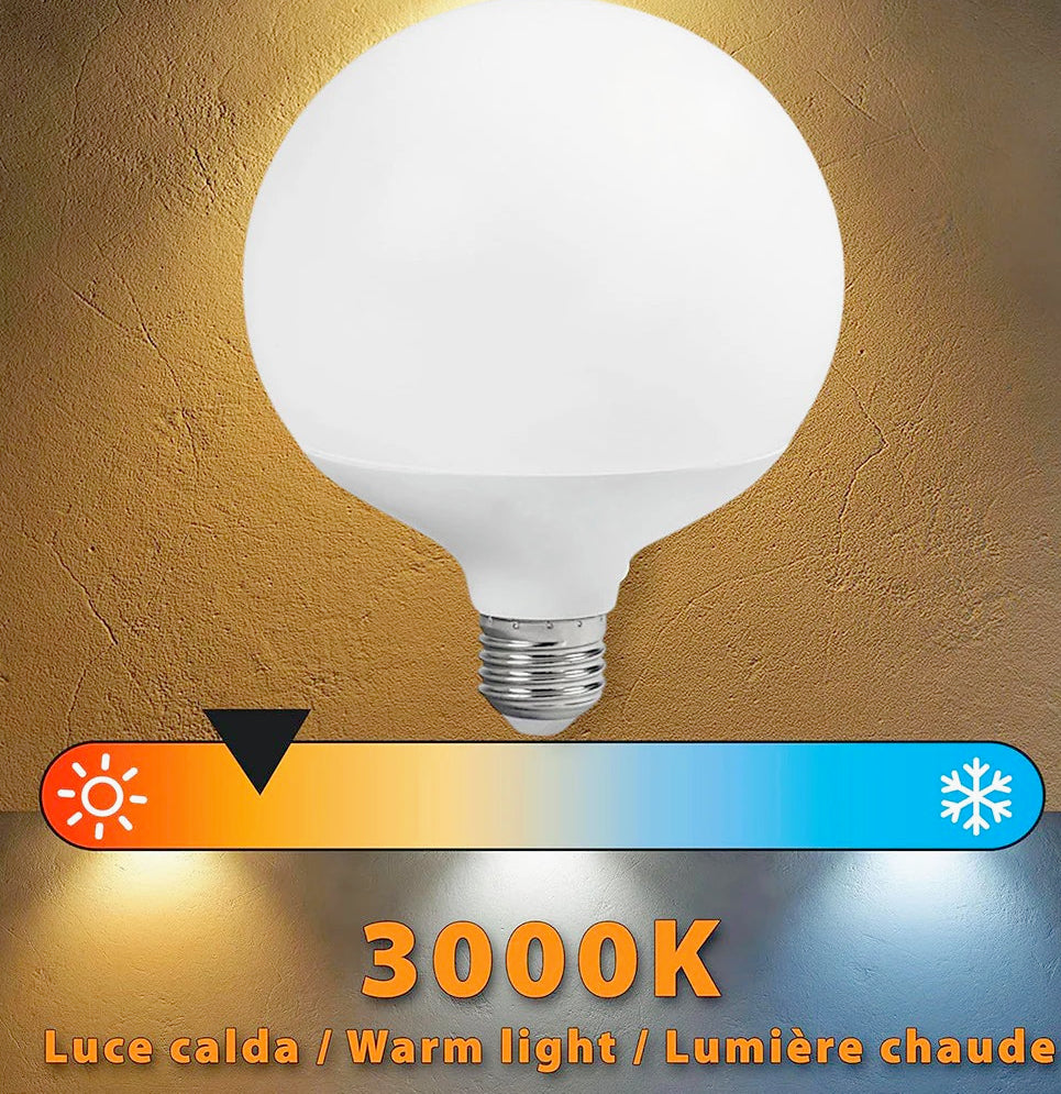 Lampadina LED 21W E27 – Globo G125 3000K/4000K/6500K - ambraled