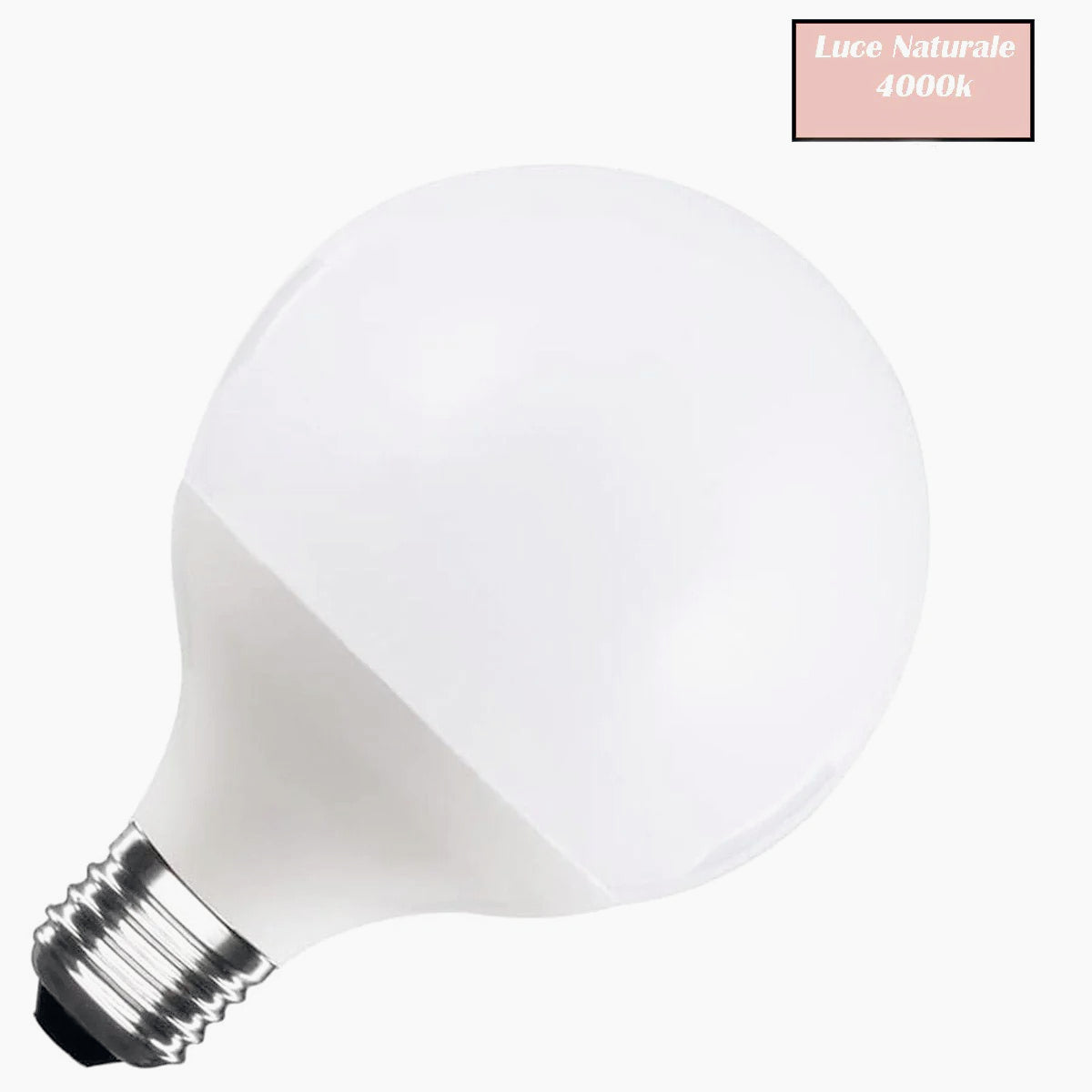 Lampadina LED a sfera E27 18W – G95, luce fredda / calda / naturale - ambraled