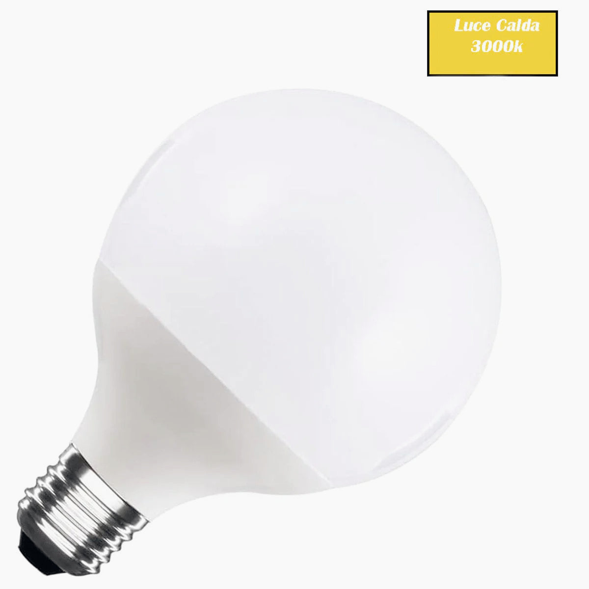 Lampadina LED a sfera E27 18W – G95, luce fredda / calda / naturale - ambraled