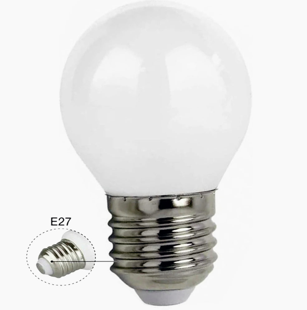 Lampadina LED filamento opaca E27 4W – G45 2700K/4000K/6500K - ambraled
