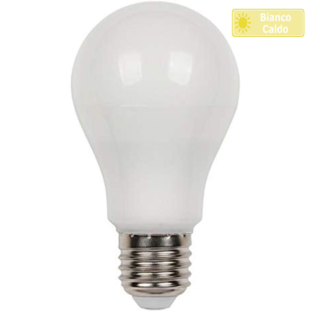 Lampadina LED filamento opaca E27 8W – 3000K/4000K/6500K (fredda, calda, naturale) - ambraled