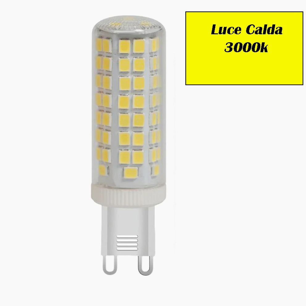 Lampadina LED G9 6W SMD – 3000K/4000K/6500K - ambraled