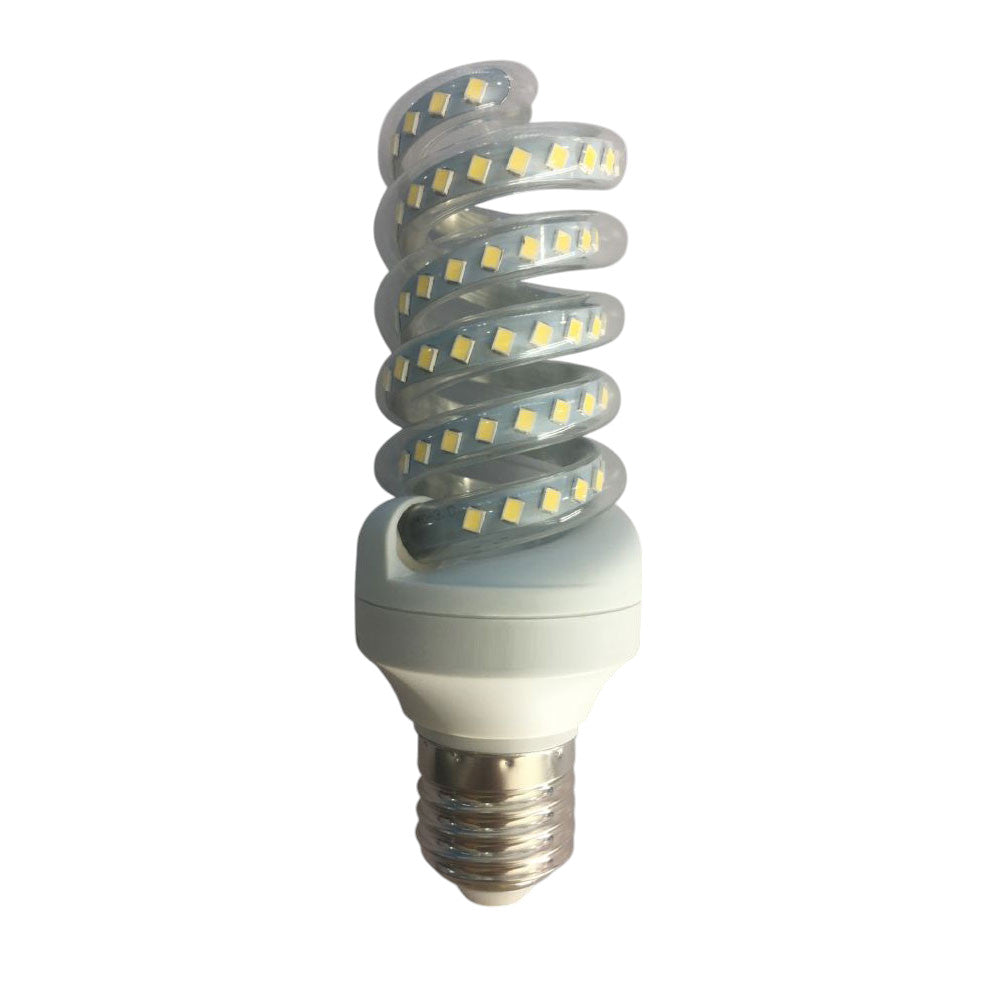 Lampadina led spirale E27 16 watt luce calda naturale fredda - ambraled