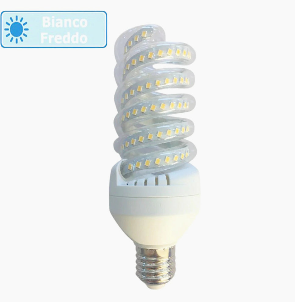 Lampadina LED spirale E27 20W – 3000K/4000K/6500K - ambraled