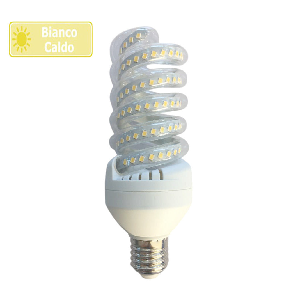 Lampadina LED spirale E27 22W – 3000K/4000K/6500K - ambraled
