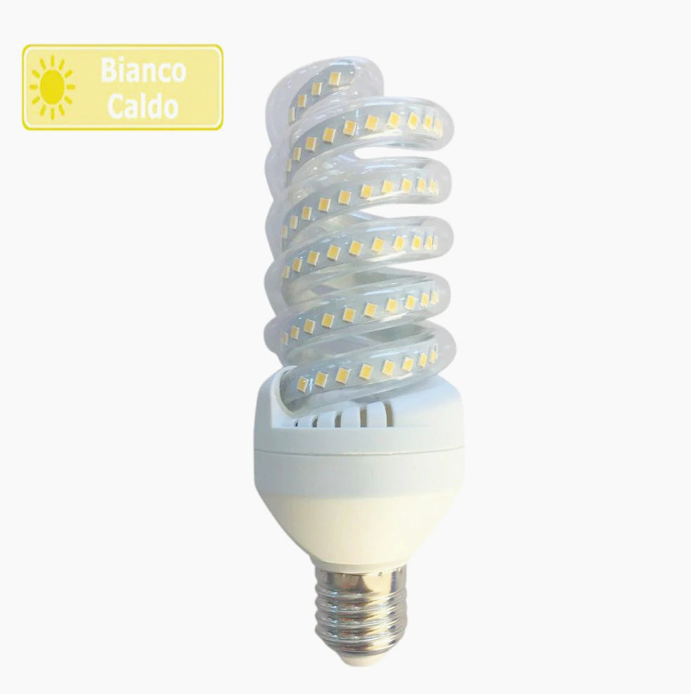 Lampadina LED spirale E27 22W – 3000K/4000K/6500K - ambraled