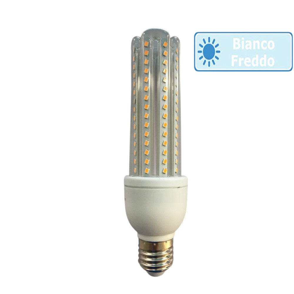 Lampadina LED tubolare E27 10W – 3000K/4000K/6500K - ambraled