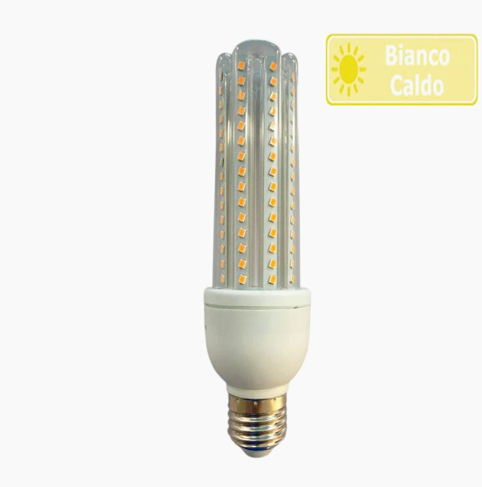 Lampadina LED tubolare E27 18W – 3000K/4000K/6500K - ambraled
