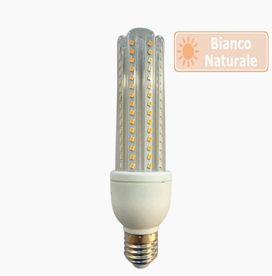 Lampadina LED tubolare E27 18W – 3000K/4000K/6500K - ambraled