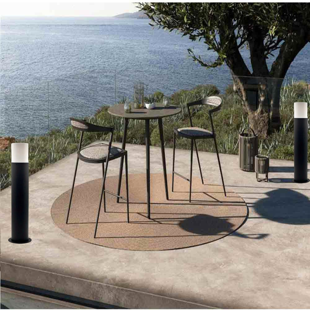 Lampione giardino 44cm – Vialetti E27 IP44 esterno - ambraled