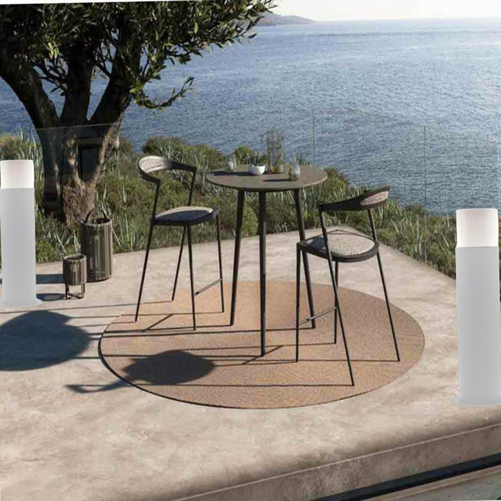Lampione giardino 44cm – Vialetti E27 IP44 esterno - ambraled