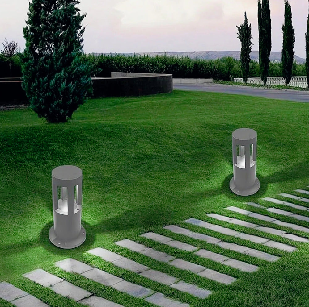 Lampione giardino 12W LED COB – 30cm 3000K/4000K/6500K - ambraled