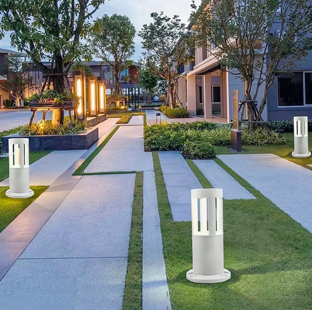 Lampione giardino 12W LED COB – 30cm 3000K/4000K/6500K - ambraled