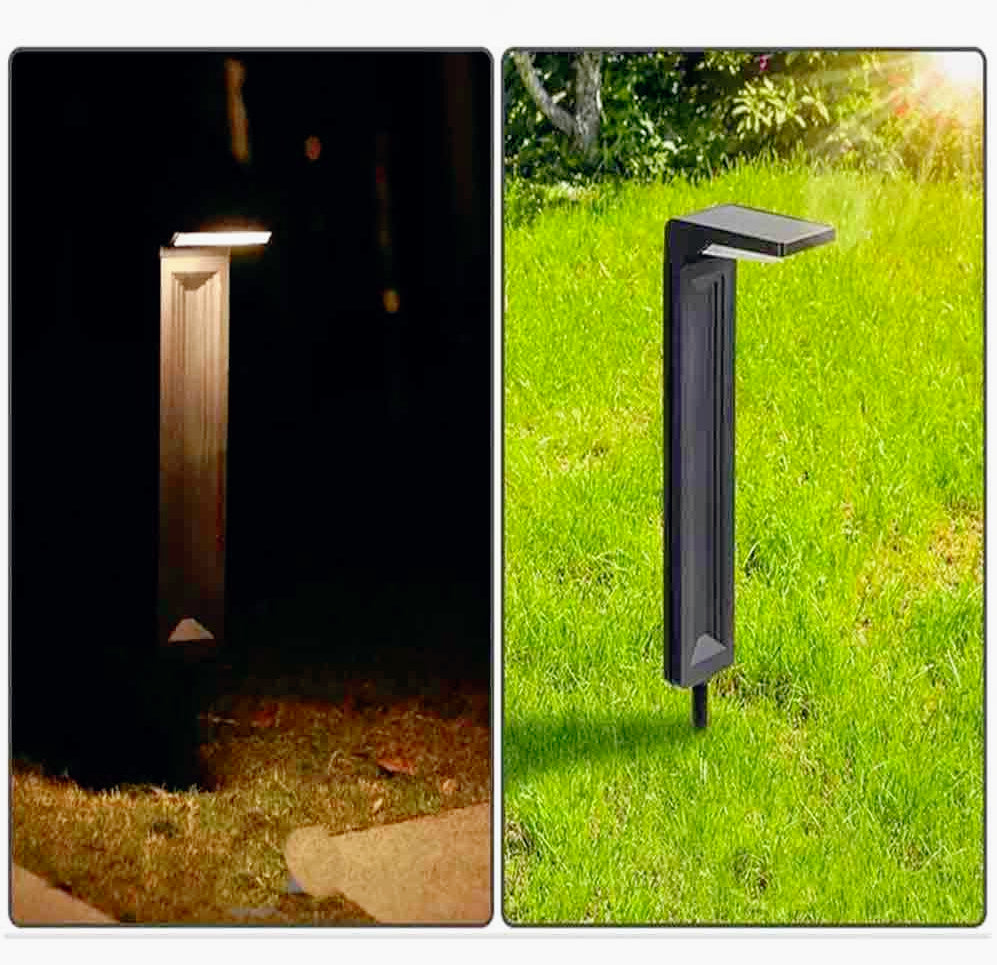 Lampione picchetto solare 30LED – 6W IP65 giardino - ambraled