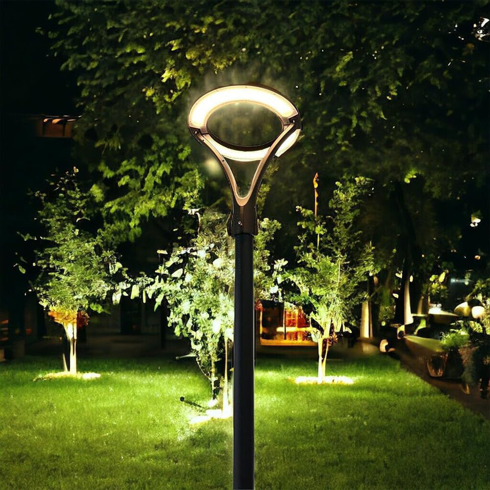 Lampione giardino 100W – 3M palo vialetti IP65 esterno - ambraled