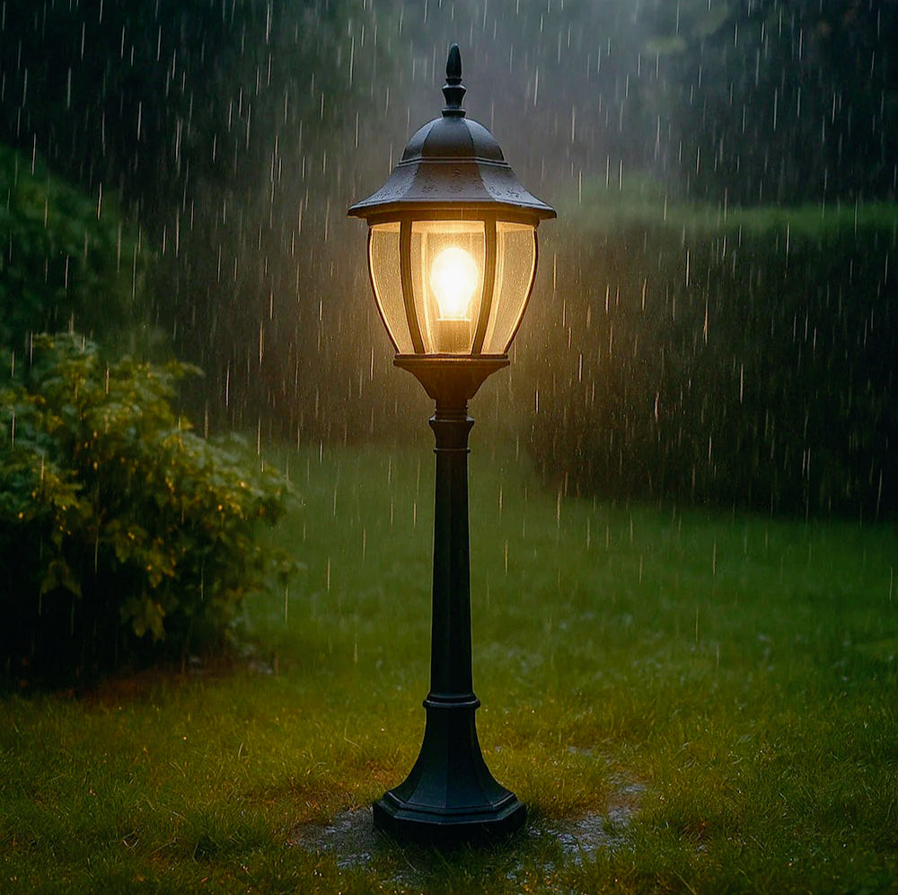Lampione lanterna giardino – Esterno E27 per esterni - ambraled