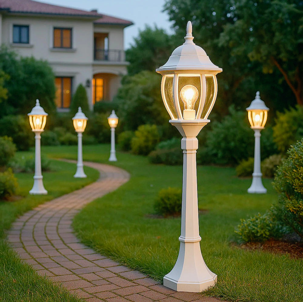Lampione lanterna giardino – Esterno E27 per esterni - ambraled