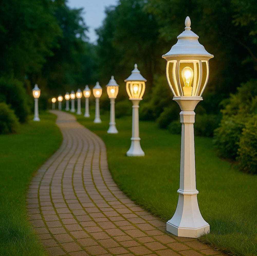 Lampione lanterna giardino – Esterno E27 per esterni - ambraled