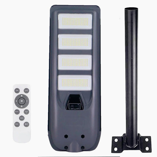 Lampione faro solare LED 220W – Sensore prossimità IP65 con palo - ambraled