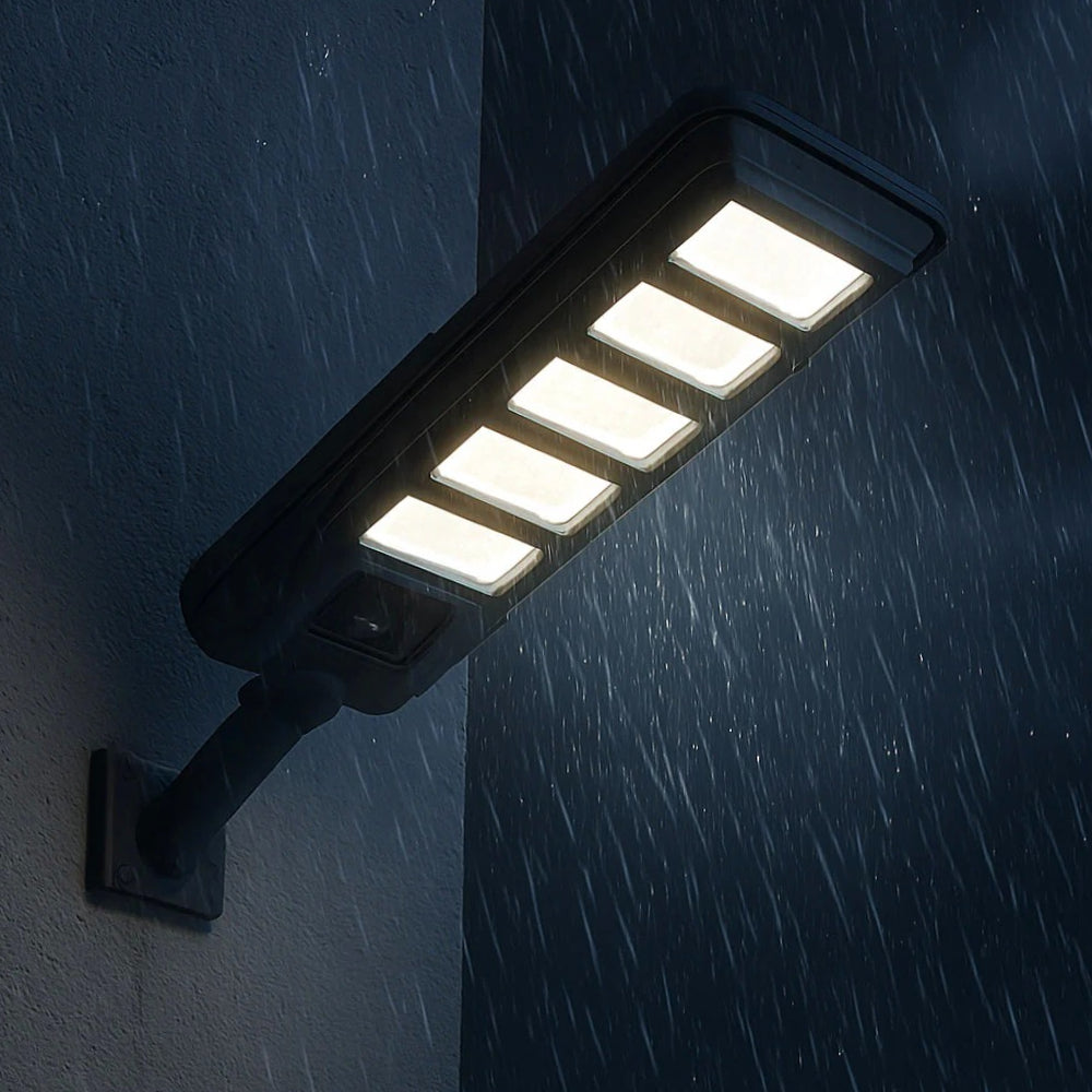 Lampione faro solare LED 300W – Sensore prossimità IP65 con palo - ambraled