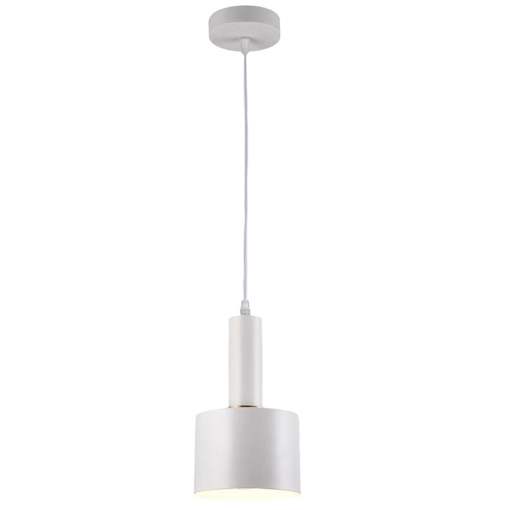 Lampadario a sospensione minimal E27 – Design essenziale da soffitto, lampada pendente - ambraled