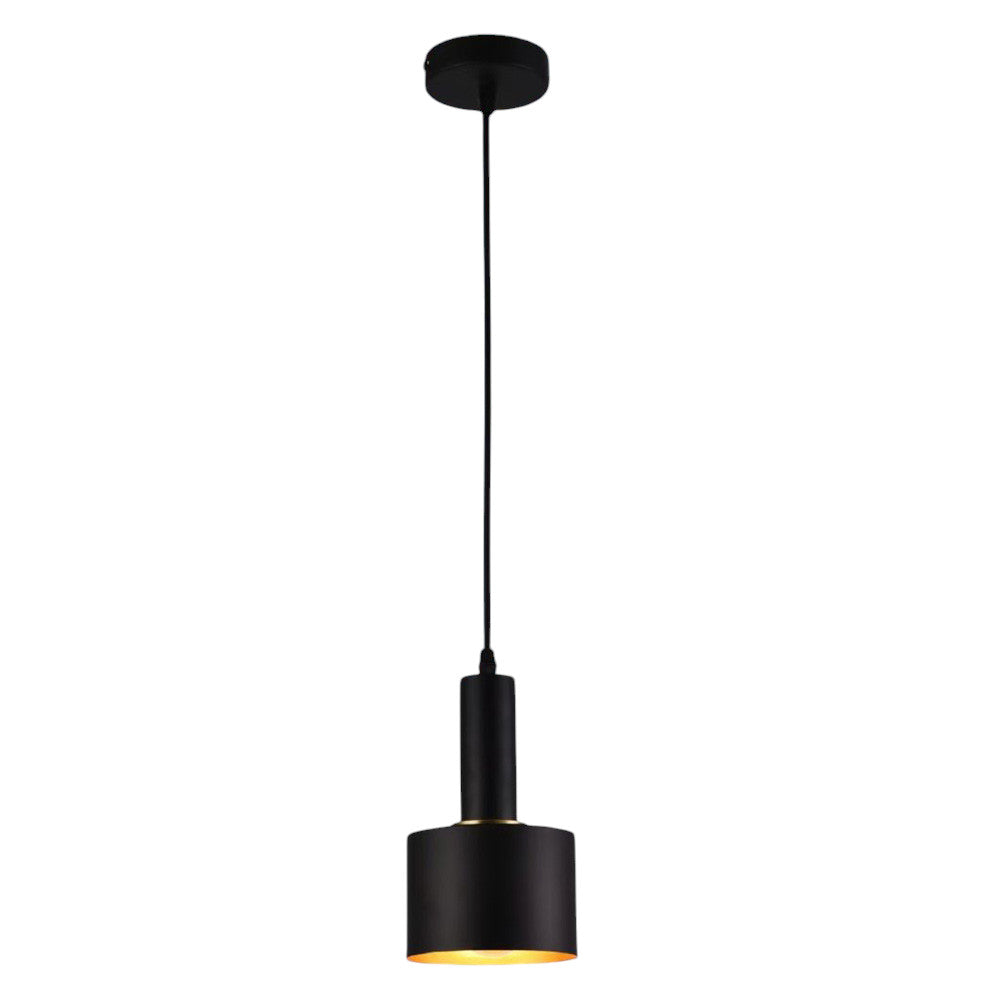 Lampadario a sospensione minimal E27 – Design essenziale da soffitto, lampada pendente - ambraled