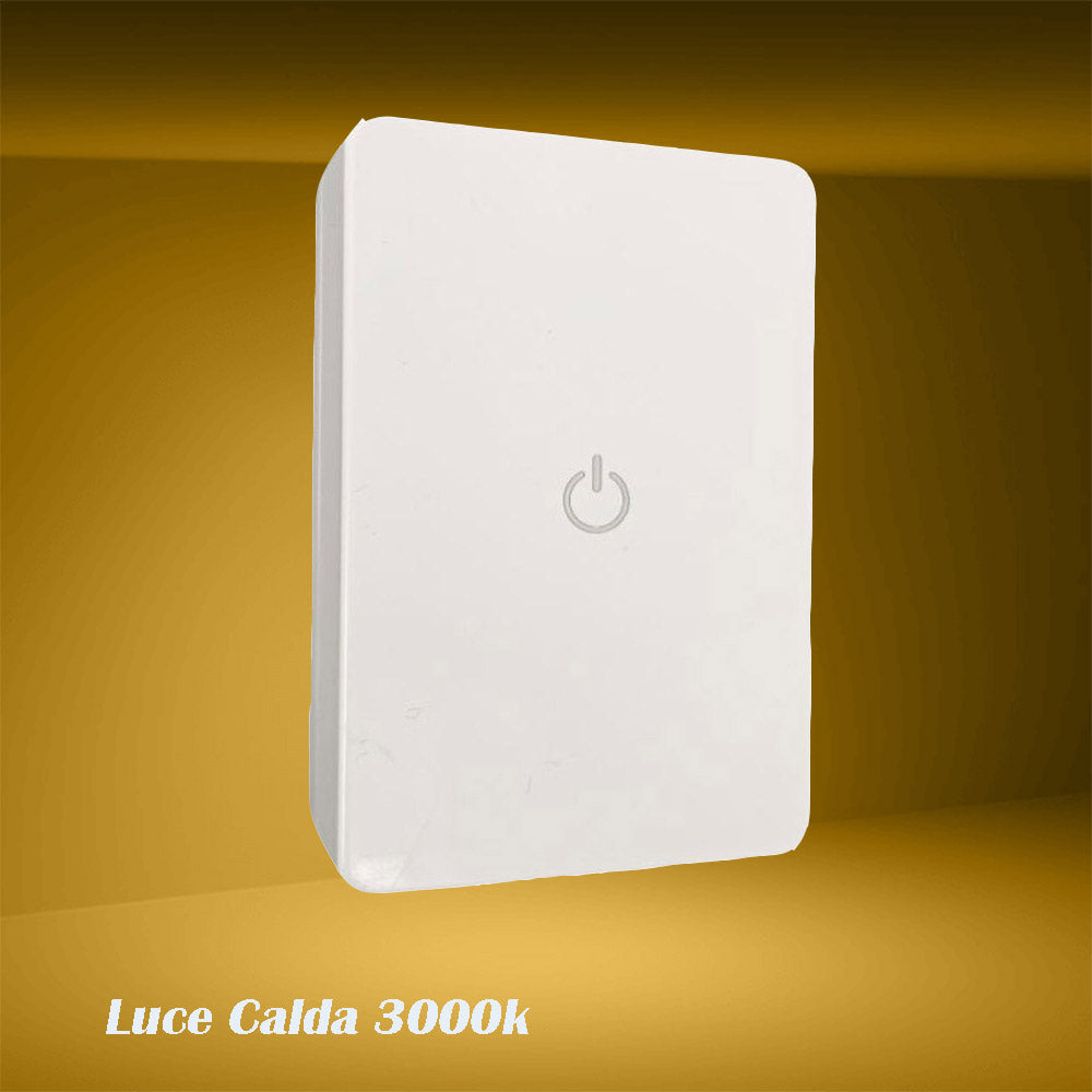 Luce notturna 4LED – Touch 0.6W doppia emissione - ambraled