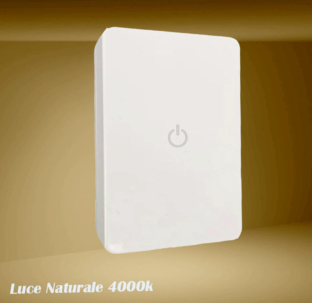 Luce notturna 4LED – Touch 0.6W doppia emissione - ambraled