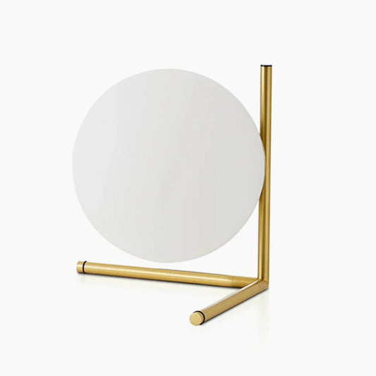 Lampada da comodino decorativa in metallo bronzo – Sfera opaca, attacco G9 - ambraled