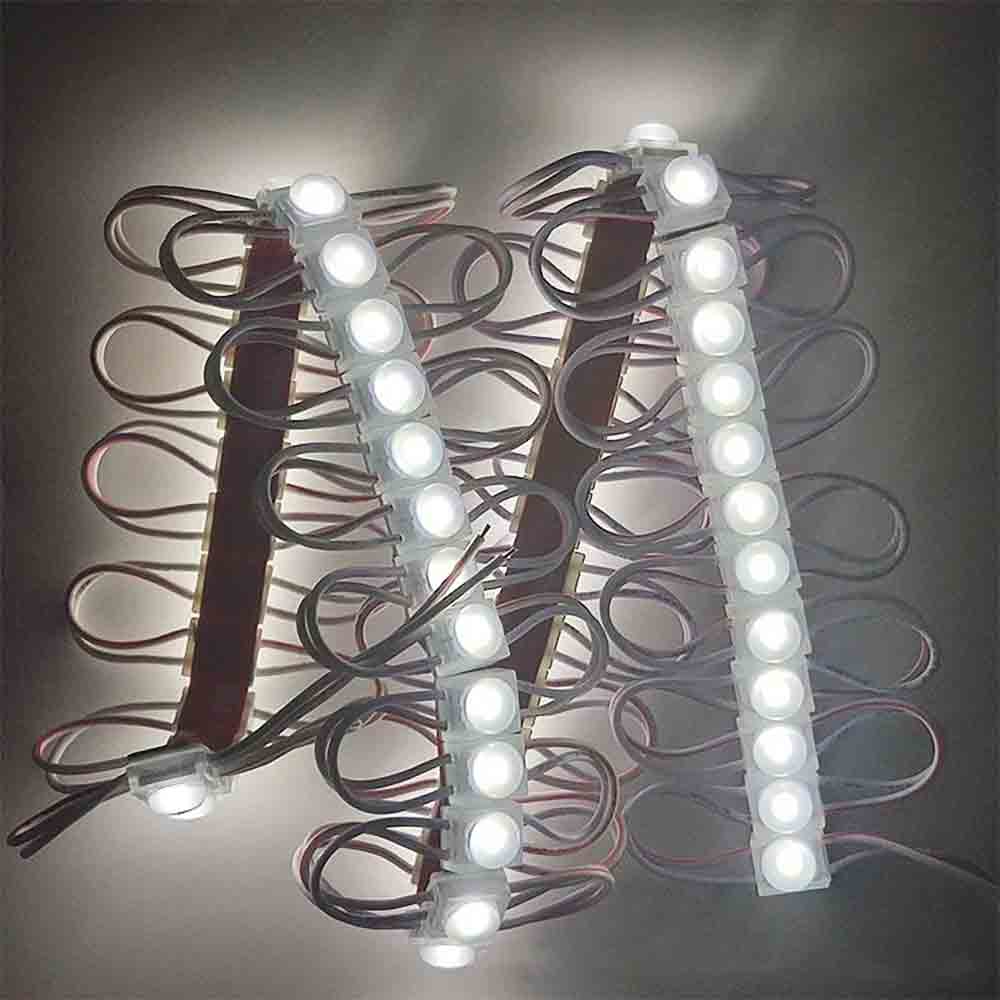 Modulo LED 10x3030 12V – luce fredda/calda IP65 per insegne - ambraled