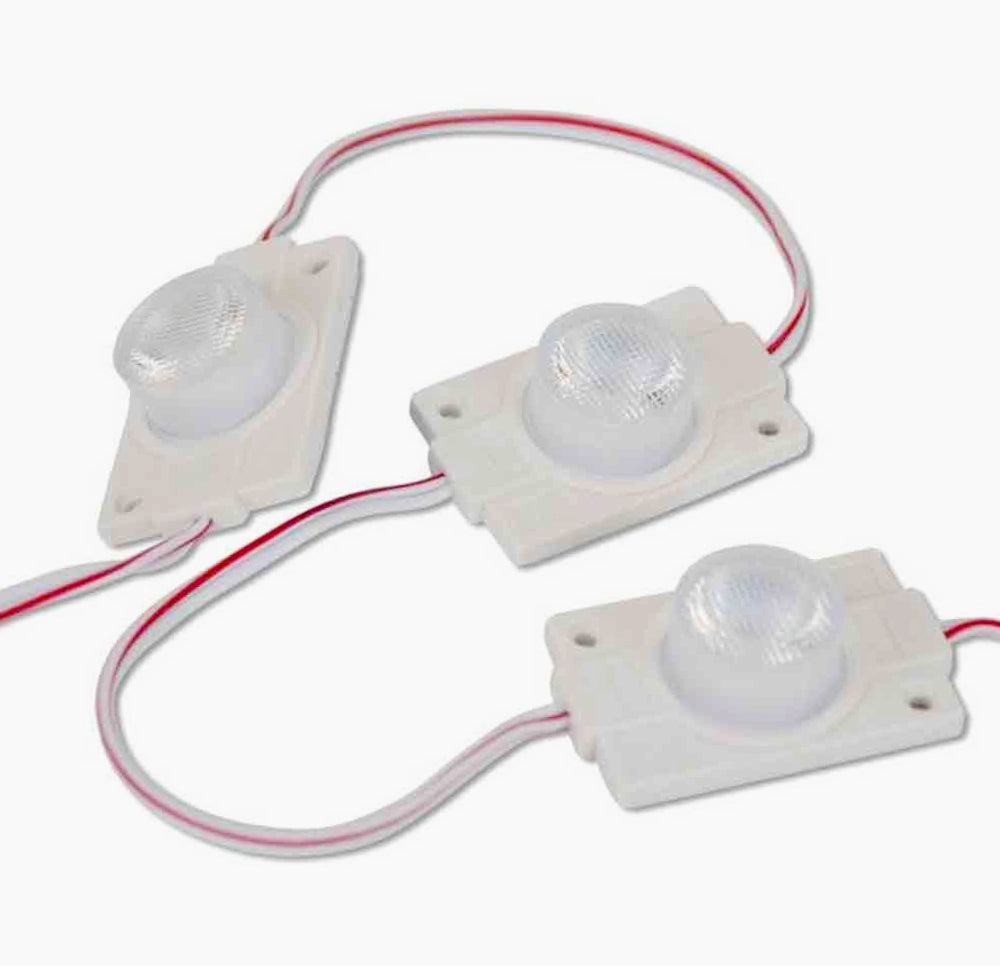Modulo LED 10x3030 12V – luce fredda/calda IP65 per insegne - ambraled