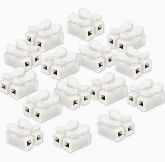 Set 36 morsetti a molla per cavi 220V 5A, installazione senza saldatura - ambraled