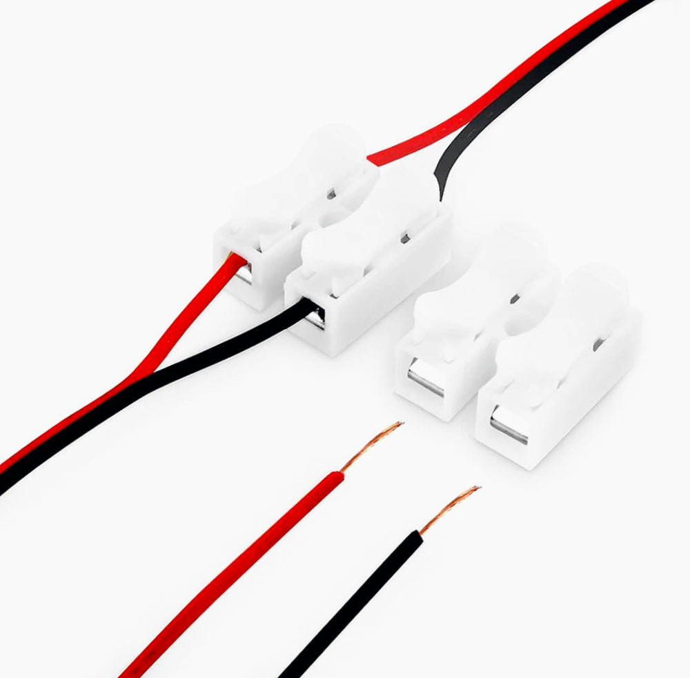 Set 36 morsetti a molla per cavi 220V 5A, installazione senza saldatura - ambraled