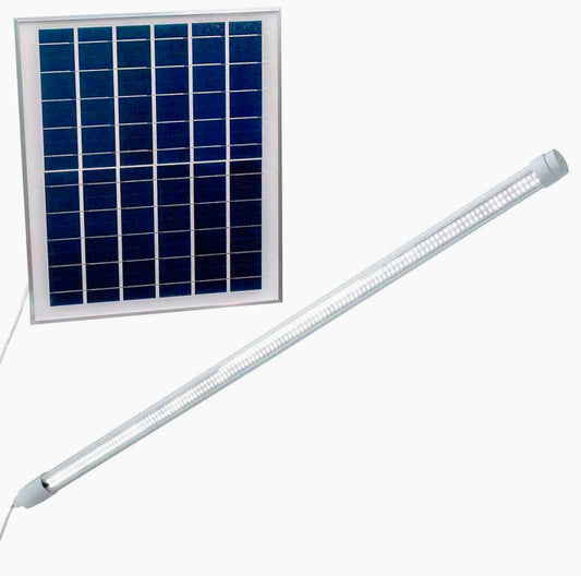 Neon LED solare 80W – tubo 80cm 6500K IP65 - ambraled