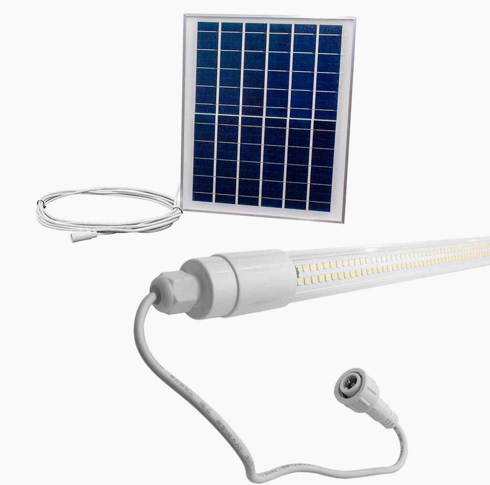 Neon LED solare 80W – tubo 80cm 6500K IP65 - ambraled