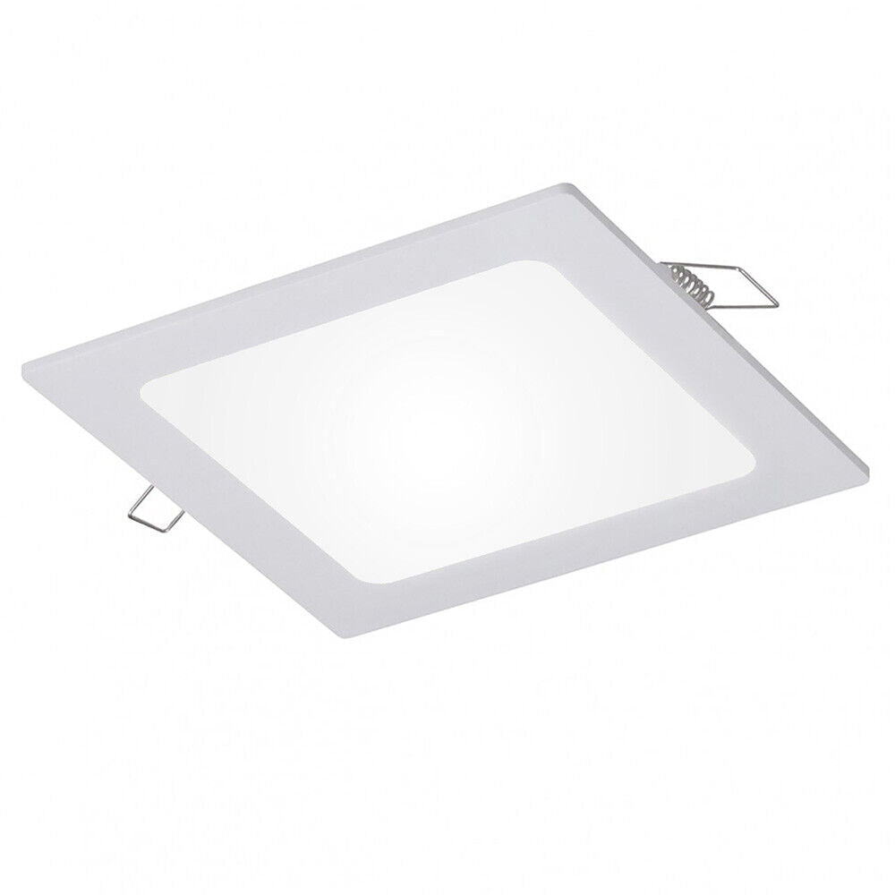 Pannello led incasso quadrato slim 3 6 12 18 24 watt tecnologia CCT - ambraled
